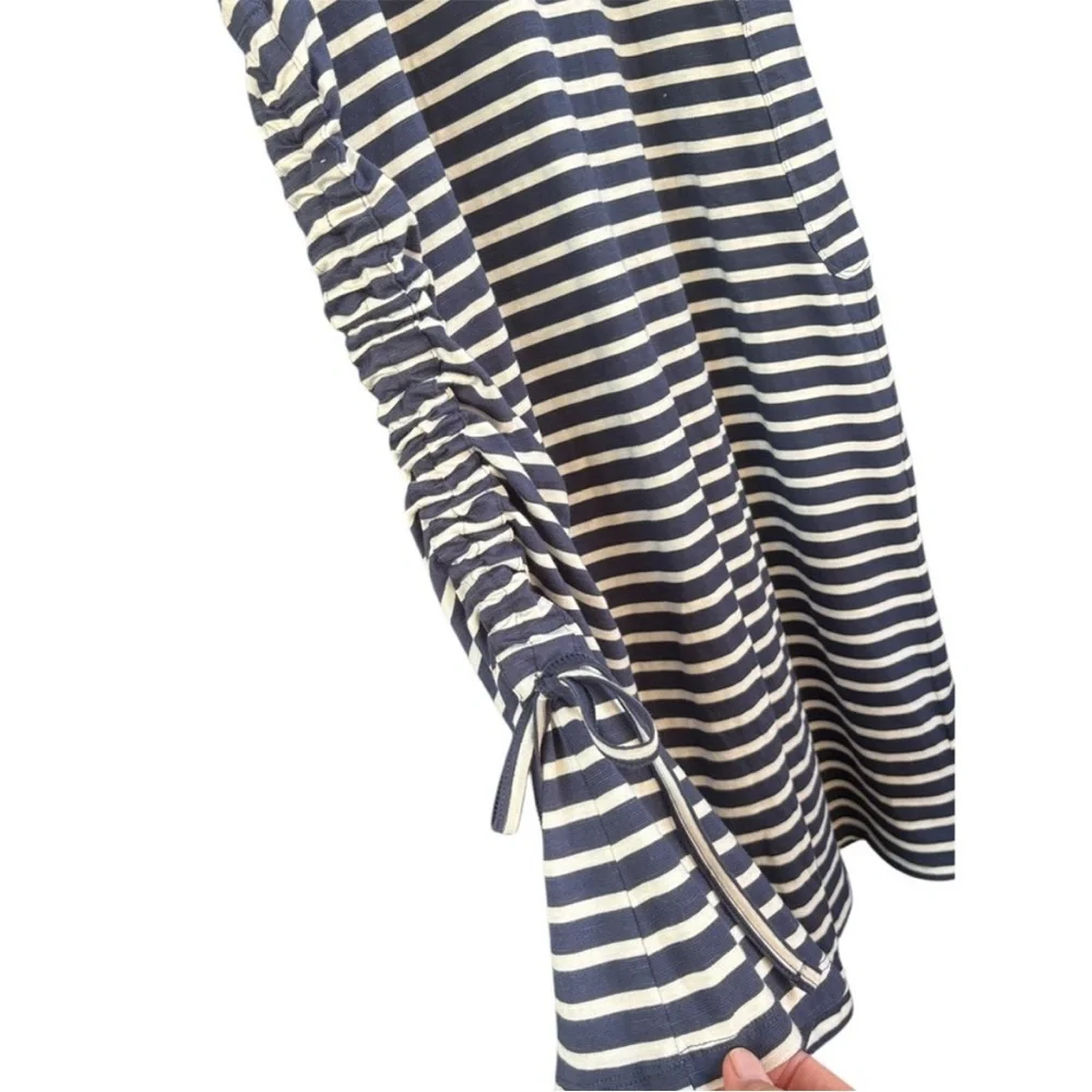 Like New Toad&Co Samba Muse Ruched
Side Striped Midi Dress Size Medium - Picture 7 of 9